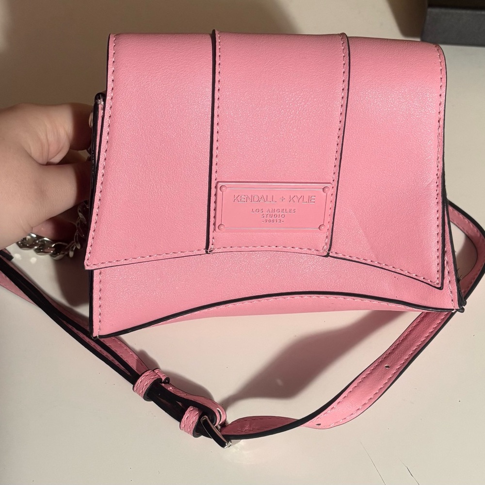 Kendall & Kylie Vibrant Pink Crossbody Bag